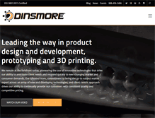 Tablet Screenshot of dinsmoreinc.com
